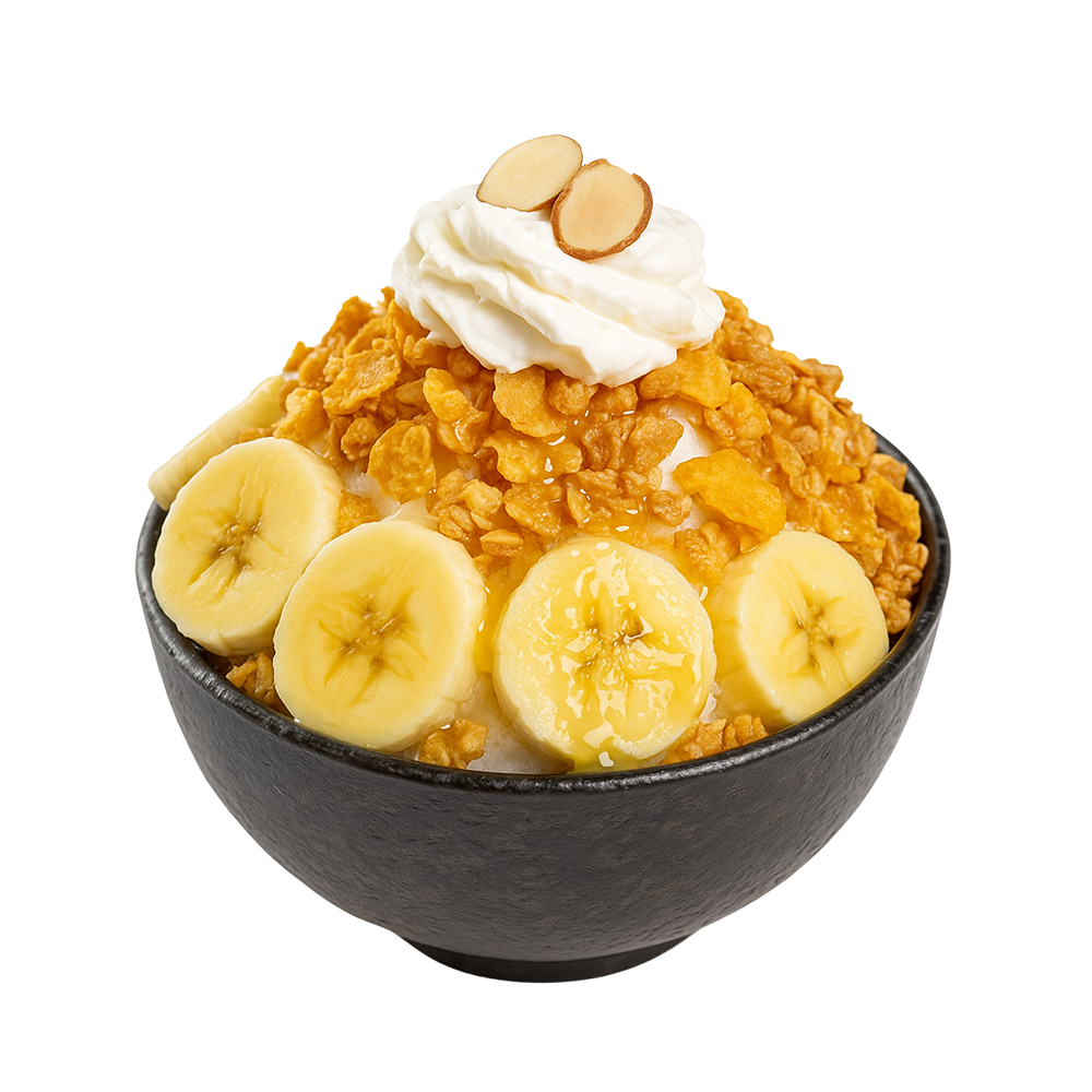 Banana Granola Bingsu