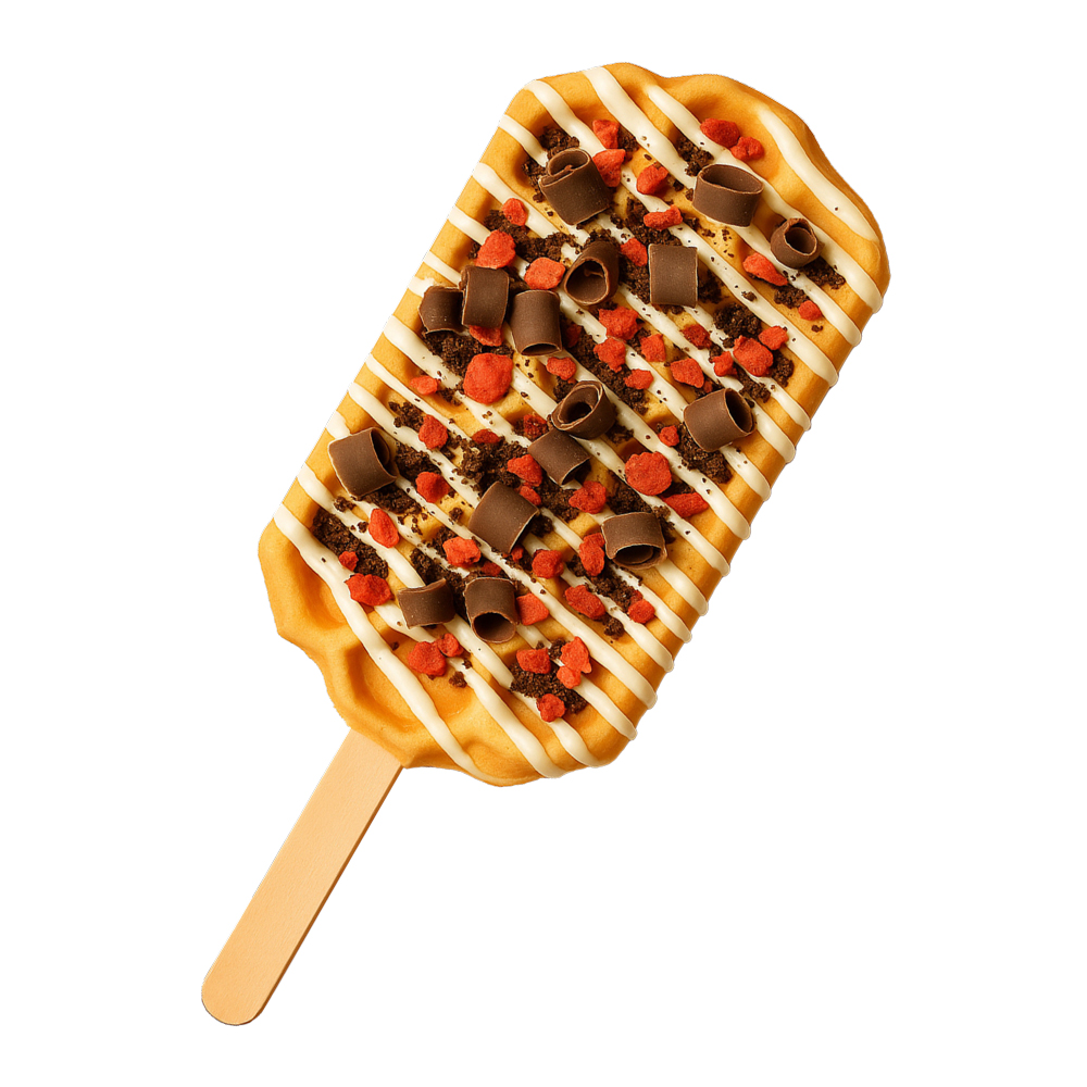 Berry Choco Mochi Waffle Stick
