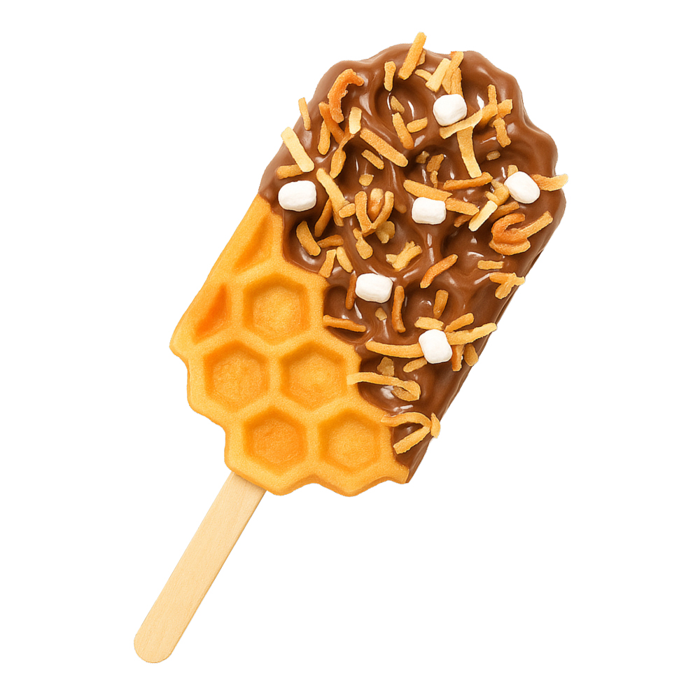 Coconut Choco Mochi Waffle Stick